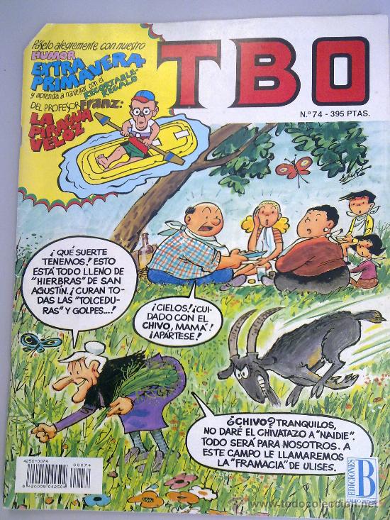 C&oacute;mics: TBO n&ordm; 74, EXTRA PRIMAVERA 1994, GASTOS DE ENV&Iacute;O GRATIS - Foto 1