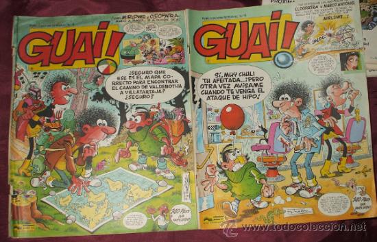 C&oacute;mics: LOTE DE 10 TEBEOS GUAI DEL 1 AL 10 - Foto 4