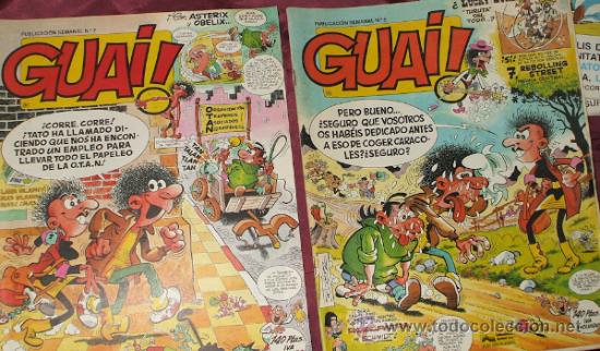 C&oacute;mics: LOTE DE 10 TEBEOS GUAI DEL 1 AL 10 - Foto 5