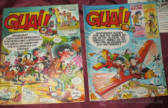 C&oacute;mics: LOTE DE 10 TEBEOS GUAI DEL 1 AL 10 - Foto 2