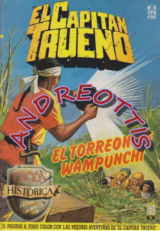 C&oacute;mics: EL CAPITAN TRUENO, Edici&oacute;n Hist&oacute;rica, Ediciones B, n&uacute;mero 75 - Foto 1