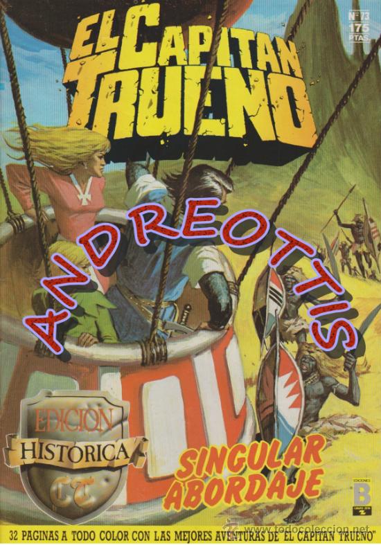 C&oacute;mics: EL CAPITAN TRUENO, Edici&oacute;n Hist&oacute;rica, Ediciones B, n&uacute;mero 73 - Foto 1