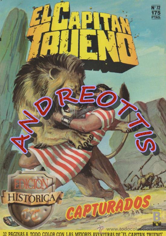 C&oacute;mics: EL CAPITAN TRUENO, Edici&oacute;n Hist&oacute;rica, Ediciones B, n&uacute;mero 72 - Foto 1