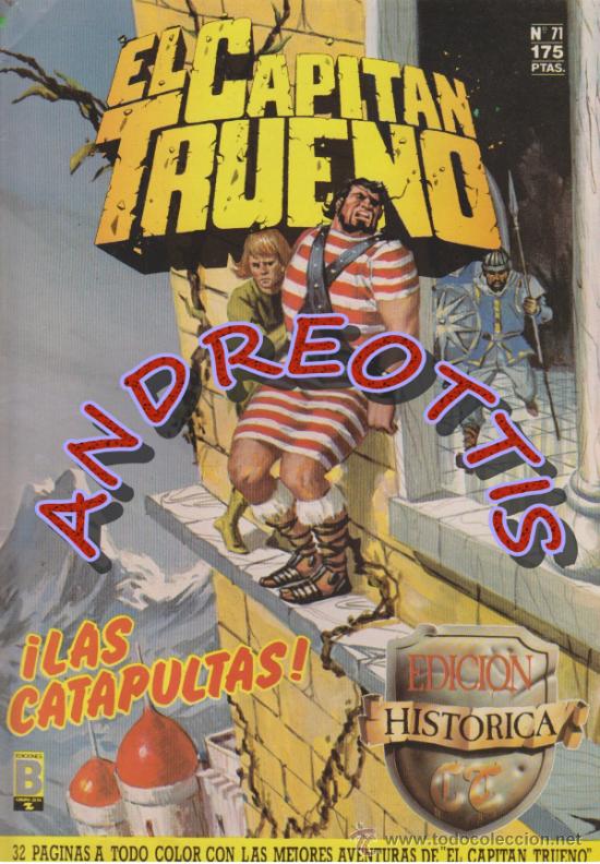 C&oacute;mics: EL CAPITAN TRUENO, Edici&oacute;n Hist&oacute;rica, Ediciones B, n&uacute;mero 71 - Foto 1