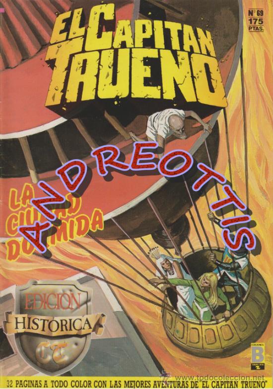 C&oacute;mics: EL CAPITAN TRUENO, Edici&oacute;n Hist&oacute;rica, Ediciones B, n&uacute;mero 69 - Foto 1