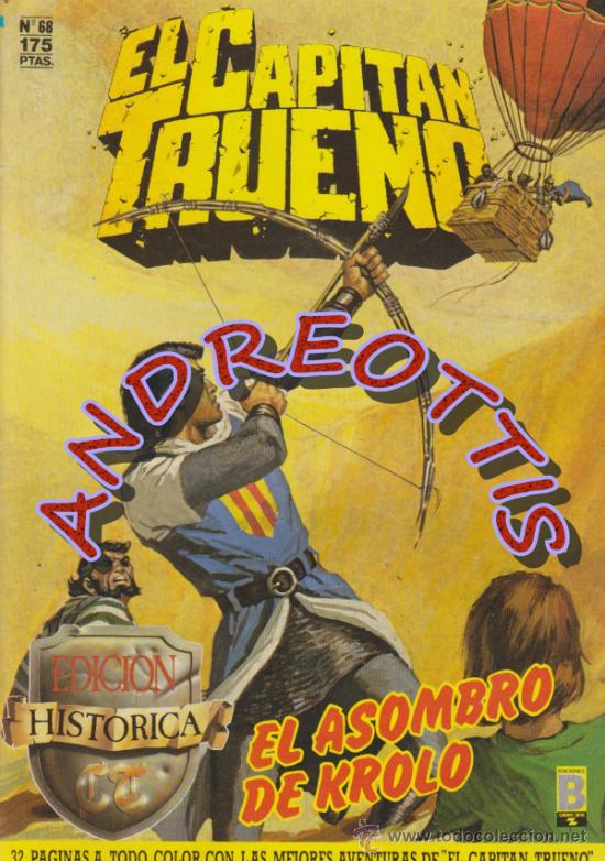 C&oacute;mics: EL CAPITAN TRUENO, Edici&oacute;n Hist&oacute;rica, Ediciones B, n&uacute;mero 68 - Foto 1