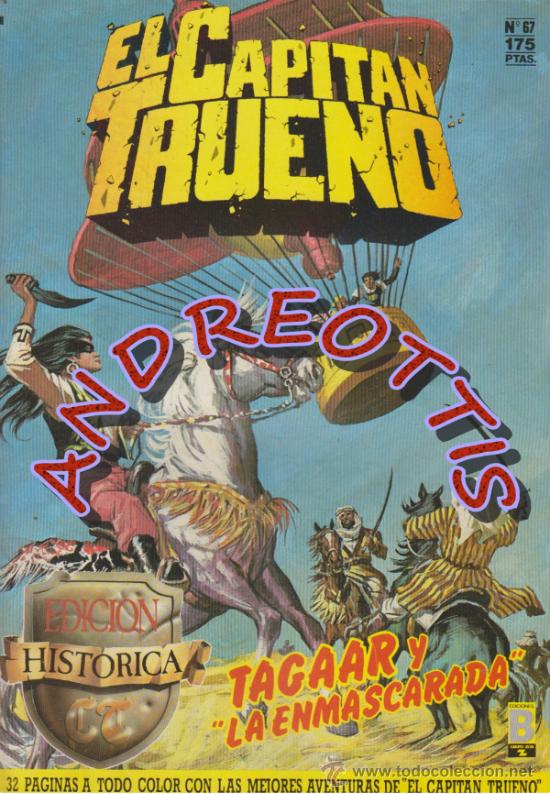 C&oacute;mics: EL CAPITAN TRUENO, Edici&oacute;n Hist&oacute;rica, Ediciones B, n&uacute;mero 67 - Foto 1