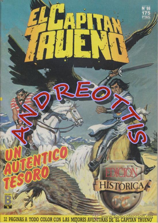 C&oacute;mics: EL CAPITAN TRUENO, Edici&oacute;n Hist&oacute;rica, Ediciones B, n&uacute;mero 66 - Foto 1