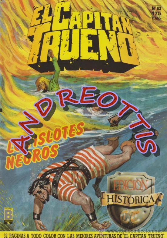 C&oacute;mics: EL CAPITAN TRUENO, Edici&oacute;n Hist&oacute;rica, Ediciones B, n&uacute;mero 63 - Foto 1