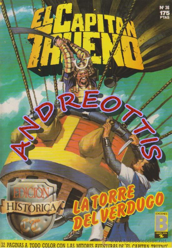 C&oacute;mics: EL CAPITAN TRUENO, Edici&oacute;n Hist&oacute;rica, Ediciones B, n&uacute;mero 36 - Foto 1