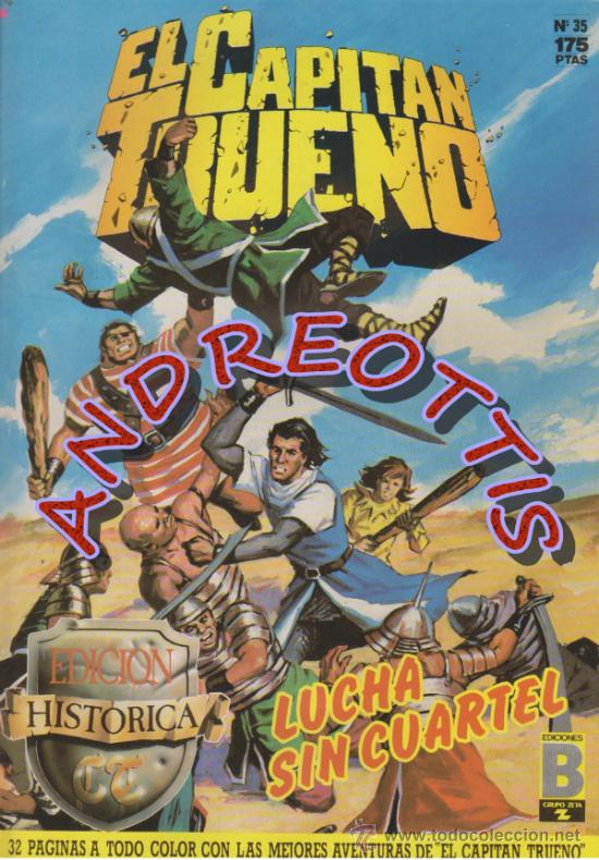 C&oacute;mics: EL CAPITAN TRUENO, Edici&oacute;n Hist&oacute;rica, Ediciones B, n&uacute;mero 35 - Foto 1