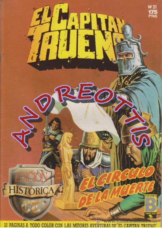 C&oacute;mics: EL CAPITAN TRUENO, Edici&oacute;n Hist&oacute;rica, Ediciones B, n&uacute;mero 31 - Foto 1