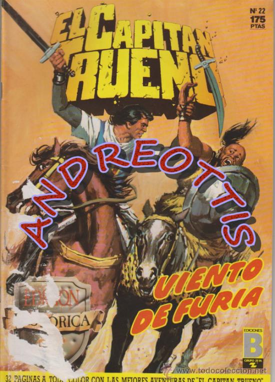 C&oacute;mics: EL CAPITAN TRUENO, Edici&oacute;n Hist&oacute;rica, Ediciones B, n&uacute;mero 22 - Foto 1