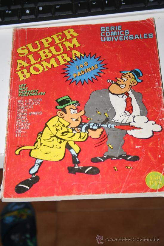 C&oacute;mics: COMIC SUPER BOMBA ALBUM NUMERO 5 SERIE COMICS UNIVERSALES - Foto 1