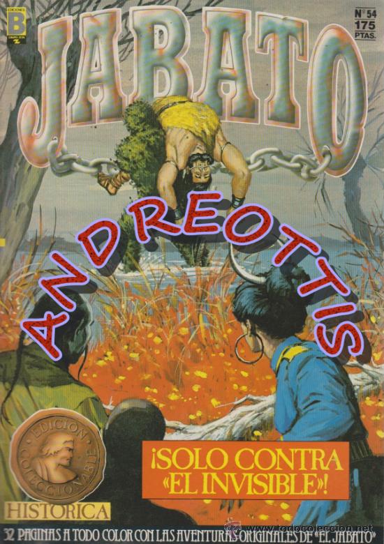 C&oacute;mics: EL JABATO, Edici&oacute;n Hist&oacute;rica, Ediciones B, n&uacute;mero 54 - Foto 1