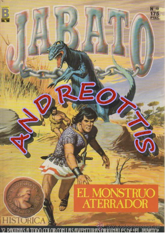 C&oacute;mics: EL JABATO, Edici&oacute;n Hist&oacute;rica, Ediciones B, n&uacute;mero 19 - Foto 1