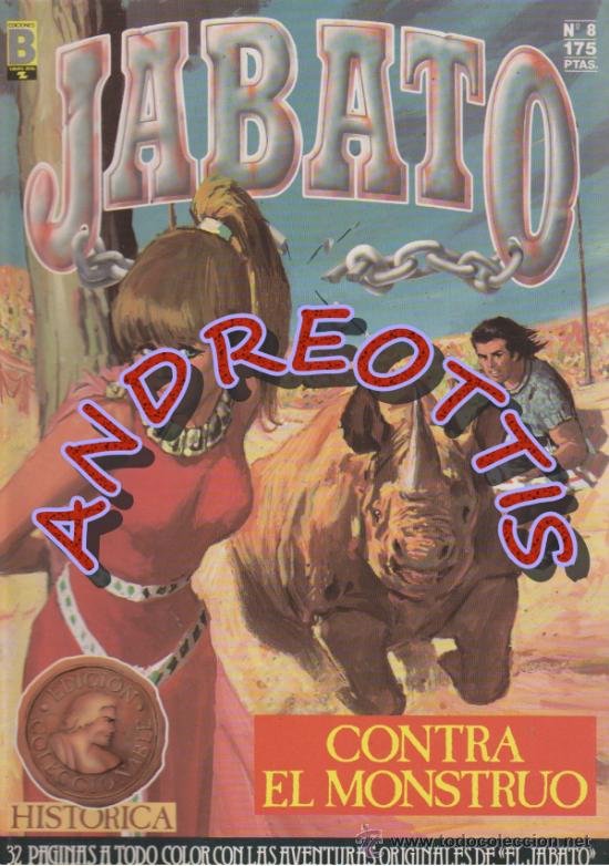 C&oacute;mics: EL JABATO, Edici&oacute;n Hist&oacute;rica, Ediciones B, n&uacute;mero 8 - Foto 1