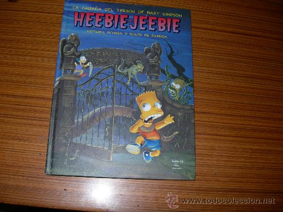 C&oacute;mics: HEEBIE JEEBIE LA CABA&Ntilde;A DEL TERROR DE BART SIMPSON DE B - Foto 1