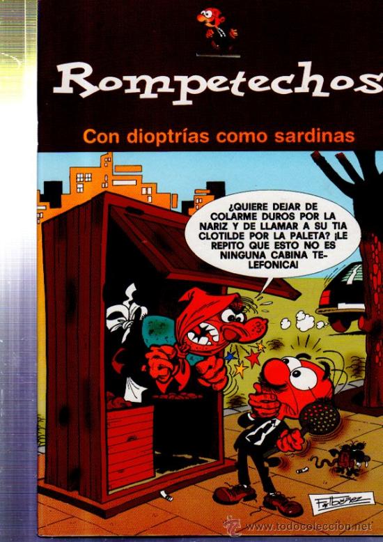 C&oacute;mics: TEBEO ROMPETECHOS, CON DIOPTR&Iacute;AS COMO SARDINAS, EDICIONES B - Foto 1