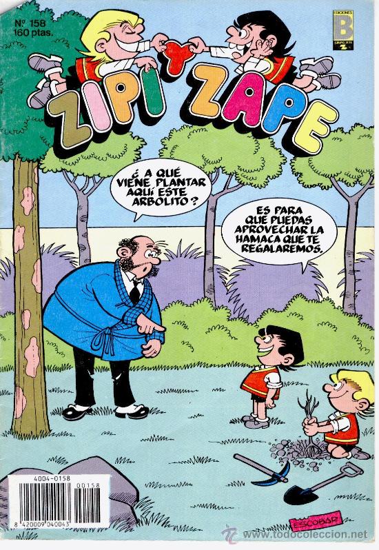 C&oacute;mics: ZIPI Y ZAPE n&ordm; 158, GASTOS DE ENV&Iacute;O GRATIS - Foto 1