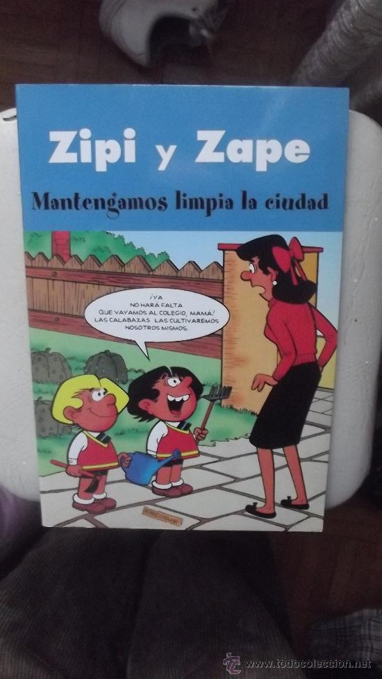 C&oacute;mics: ZIPI Y ZAPE - MANTENGAMOS LIMPIA LA CIUDAD - Foto 1