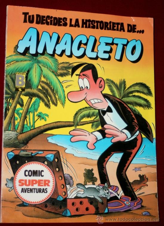 C&oacute;mics: TU DECIDES LA HISTORIETA DE... ANACLETO - Foto 1