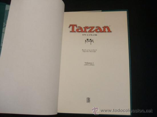 C&oacute;mics: TARZAN EN COLOR - VOLUMEN 1 - EDICIONES B -  - - Foto 2