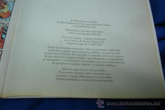 C&oacute;mics: EL BOTONES SACARINO - EL TERROR DE LA OFICINA - EDICIONES B - Foto 3