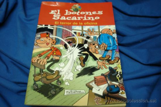 C&oacute;mics: EL BOTONES SACARINO - EL TERROR DE LA OFICINA - EDICIONES B - Foto 1