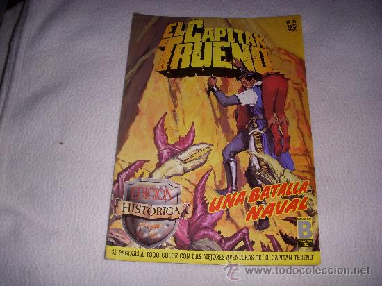 C&oacute;mics: EL CAPIT&Aacute;N TRUENO N&ordm; 24, EDICI&Oacute;N HIST&Oacute;RICA, EDICIONES B - Foto 1