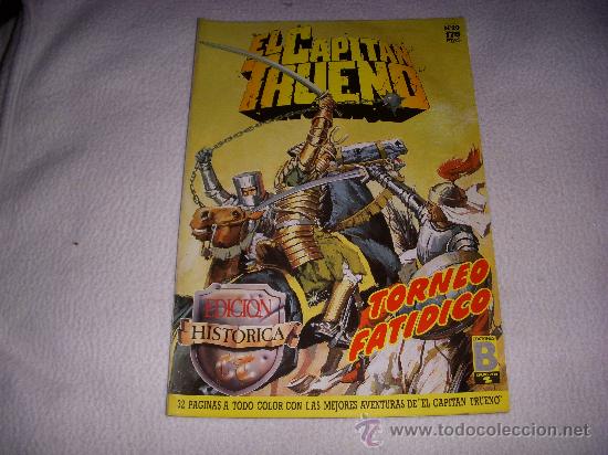 C&oacute;mics: EL CAPIT&Aacute;N TRUENO N&ordm; 20, EDICI&Oacute;N HIST&Oacute;RICA, EDICIONES B - Foto 1
