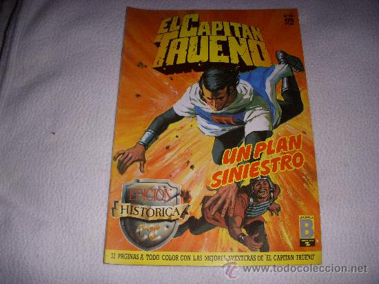 C&oacute;mics: EL CAPIT&Aacute;N TRUENO N&ordm; 16, EDICI&Oacute;N HIST&Oacute;RICA, EDICIONES B - Foto 1