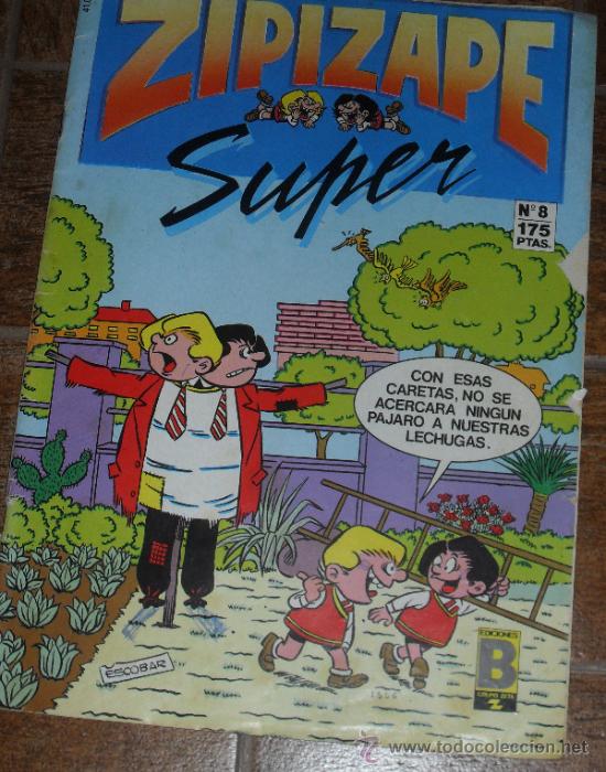 C&oacute;mics: ZIPI ZAPE N&ordm; 8 SUPER ediciones B - Foto 1