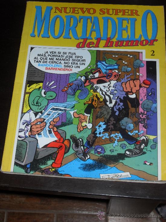C&oacute;mics: NUEVO SUPER MORTADELO DEL HUMOR. N&ordm; 2. EDICIONES B. - Foto 1