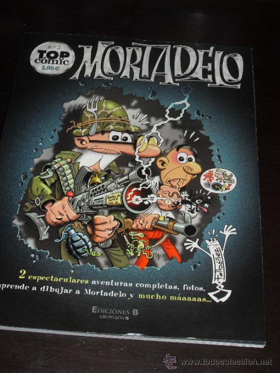 C&oacute;mics: TOP COMIC MORTADELO. N&ordm; 2. EDICIONES B. - Foto 1