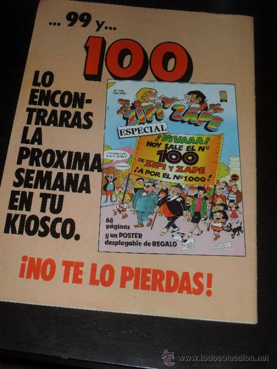 C&oacute;mics: zipi zape n&ordm; 99 ediciones B - Foto 2