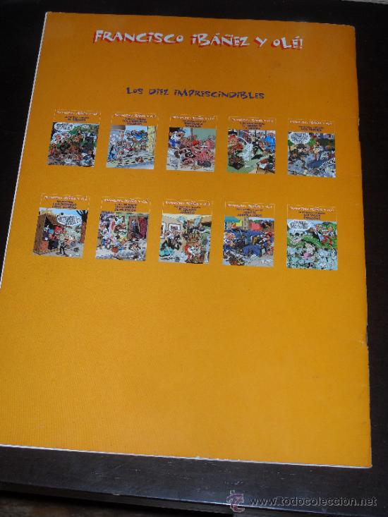 C&oacute;mics: FRANCISCO IBA&Ntilde;EZ Y OLE. EL SULFATO ATOMICO. MORTADELO Y FILEMON. EDICIONES B - Foto 2