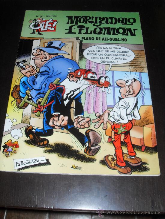 C&oacute;mics: MORTADELO Y FILEMON N&ordm; 101. OLE. EDICIONES B. 2&ordf; EDICION. 2000. - Foto 1