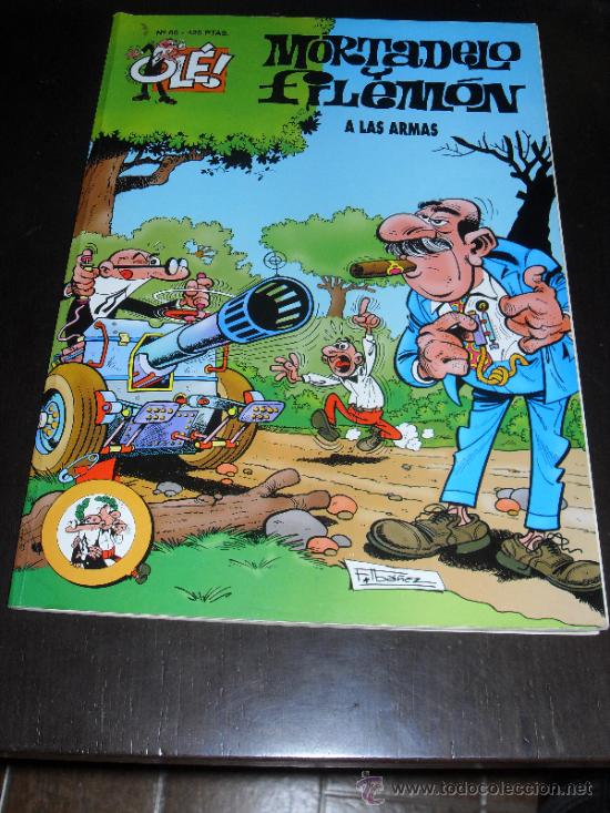 C&oacute;mics: MORTADELO Y FILEMON N&ordm; 86. OLE. EDICIONES B. 2&ordf; EDICION. 2000. - Foto 1