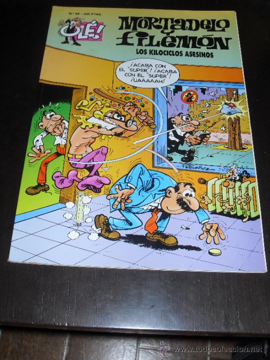 C&oacute;mics: MORTADELO Y FILEMON N&ordm; 85. OLE. EDICIONES B. 2&ordf; EDICION. 2000. - Foto 1