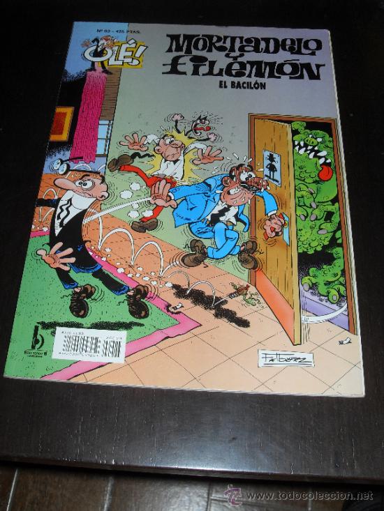 C&oacute;mics: MORTADELO Y FILEMON N&ordm; 83. OLE. EDICIONES B. 2&ordf; EDICION. 2000. - Foto 1
