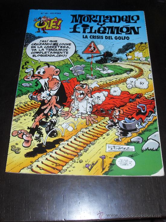 C&oacute;mics: MORTADELO Y FILEMON N&ordm; 49. OLE. EDICIONES B. 3&ordf; EDICION. 1999 - Foto 1
