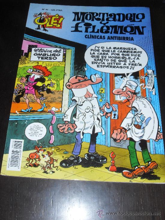 C&oacute;mics: MORTADELO Y FILEMON N&ordm; 46. OLE. EDICIONES B. 3&ordf; EDICION. 2000 - Foto 1