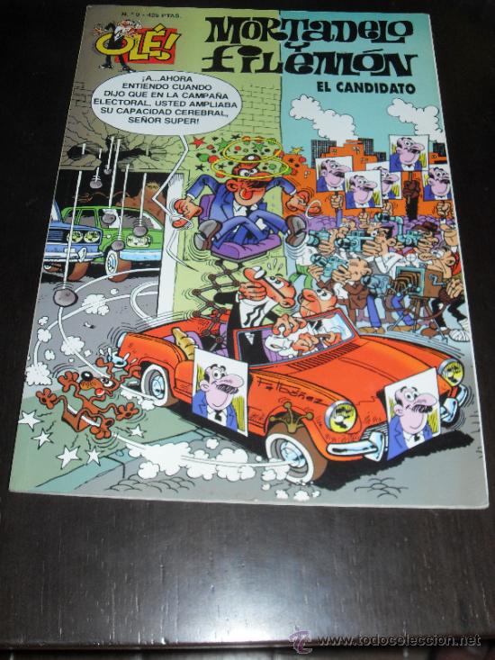 C&oacute;mics: MORTADELO Y FILEMON N&ordm; 9. OLE. EDICIONES B. 3&ordf; EDICION. 2000. - Foto 1