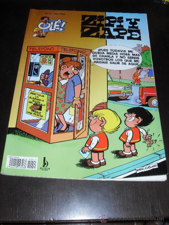 C&oacute;mics: ZIPI Y ZAPE N&ordm; 14. OLE. EDICIONES B. 2&ordf; EDICION. 2000. - Foto 1