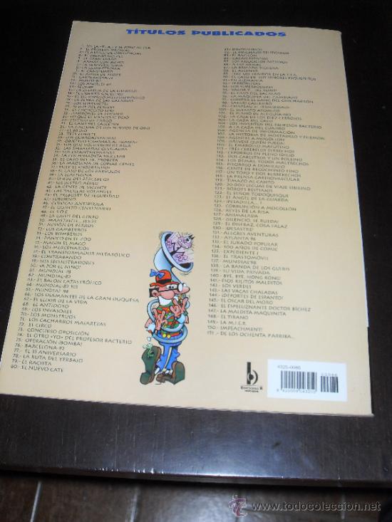 C&oacute;mics: MORTADELO Y FILEMON N&ordm; 86. OLE. EDICIONES B. 2&ordf; EDICION. 2000. - Foto 2