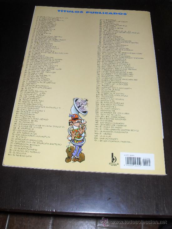 C&oacute;mics: MORTADELO Y FILEMON N&ordm; 85. OLE. EDICIONES B. 2&ordf; EDICION. 2000. - Foto 2
