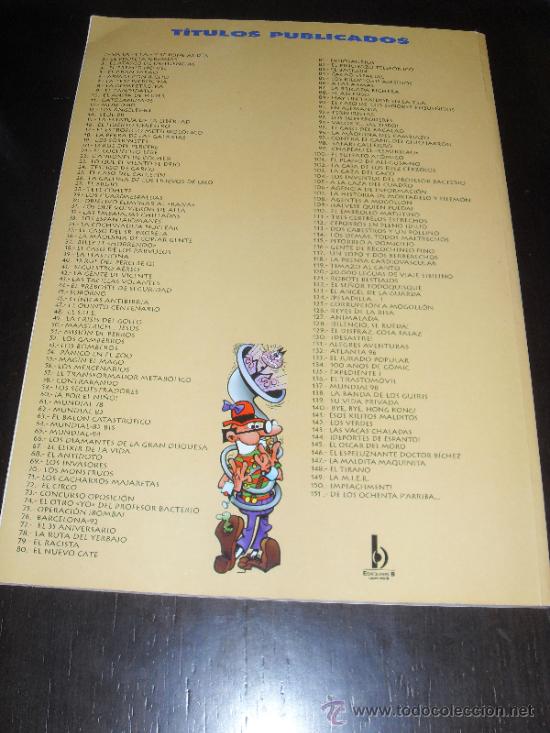 C&oacute;mics: MORTADELO Y FILEMON N&ordm; 46. OLE. EDICIONES B. 3&ordf; EDICION. 2000 - Foto 2