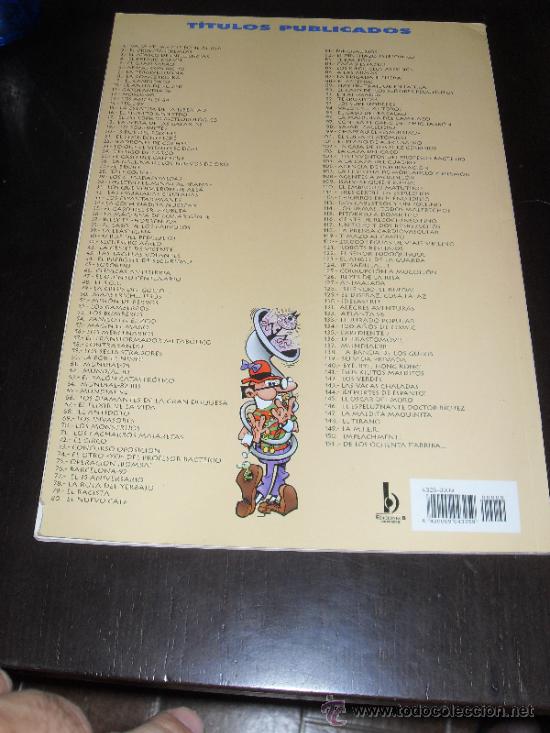 C&oacute;mics: MORTADELO Y FILEMON N&ordm; 9. OLE. EDICIONES B. 3&ordf; EDICION. 2000. - Foto 2