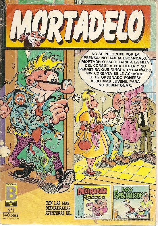 C&oacute;mics: MORTADELO N&ordm; 1 EDICIONES B - Foto 1